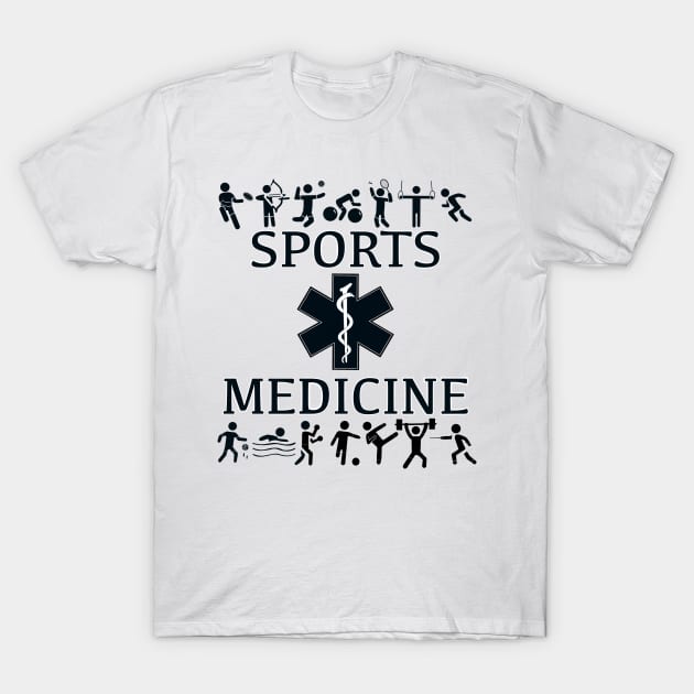 Sports medicine T-Shirt by Medic Zone